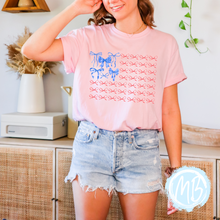 Load image into Gallery viewer, Preppy American Flag Tee