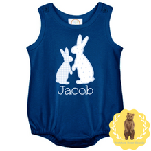 Load image into Gallery viewer, Bunny Duo with name Bubble