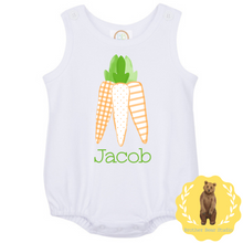 Load image into Gallery viewer, Carrot Trio with name Bubble
