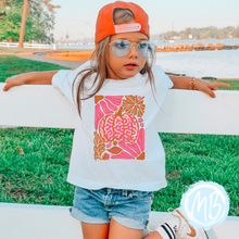 Load image into Gallery viewer, Groovy Pumpkin & Flowers Tee