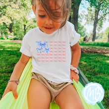 Load image into Gallery viewer, Preppy Flag Tee