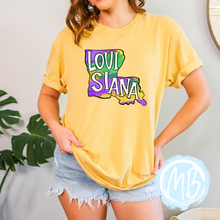 Load image into Gallery viewer, Louisiana Mardi Gras Youth & Adult Tee