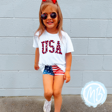 Load image into Gallery viewer, Leopard USA Tee