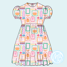 Load image into Gallery viewer, Preppy Halloween Dress- PREORDER