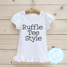 Load image into Gallery viewer, Sunflower Monogram Tee