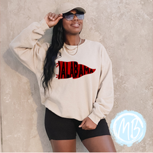 Load image into Gallery viewer, Alabama Pennant Sweatshirt