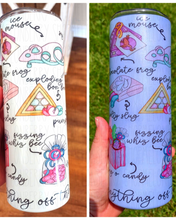 Load image into Gallery viewer, Anything Off The Trolley Dear? UV Color Changing Tumbler