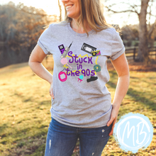 Load image into Gallery viewer, Stuck in the 90s Tee | Women's Tee | Men's Tee | Youth Tee | Toddler Tee | 90s |