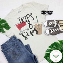 Load image into Gallery viewer, Trips & Sips Tank, Tee or Raglan