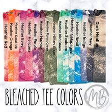 Load image into Gallery viewer, Warrior Bleached Tee | Mental Health | Awareness | Self Love |