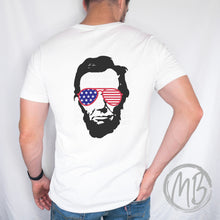 Load image into Gallery viewer, Cool Abe Tee (Desing on back)