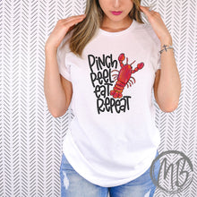 Load image into Gallery viewer, Pinch Peel Eat Repeat Tee