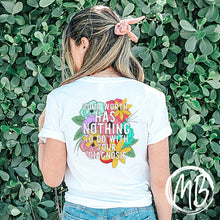 Load image into Gallery viewer, Your Worth Tank or Tee | Mental Health | Self Love | Awareness | Design on Back |