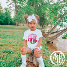 Load image into Gallery viewer, Watermelon Monogram Tee