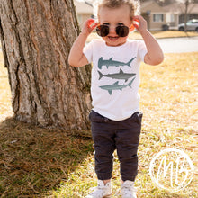Load image into Gallery viewer, Grey Sharks Tee