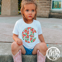 Load image into Gallery viewer, Strawberry Monogram Tee