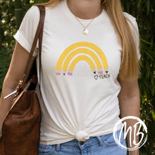 Load image into Gallery viewer, Pencil Rainbow Adult Tee