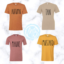 Load image into Gallery viewer, Fall Things Adult Tee