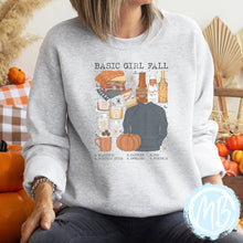Load image into Gallery viewer, Basic Girl Fall Adult Sweatshirt