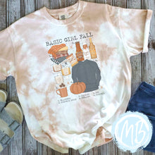 Load image into Gallery viewer, Basic Girl Fall Tie Dye Tee or Sweatshirt