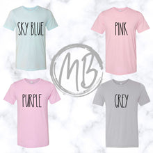 Load image into Gallery viewer, Watermelon Monogram Tee | Monogram | Women's Tee | Youth Tee |