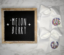 Load image into Gallery viewer, Cup of Cheer Bow | Large Bow | Girl's Bow | Holiday | Christmas | Santa |