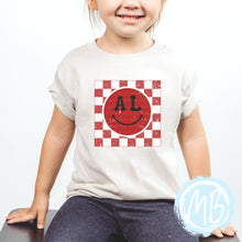 Load image into Gallery viewer, AL Retro Tee | Fall | Toddler | Baby | Girl | School Spirit | Football |

