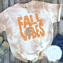 Load image into Gallery viewer, Fall Vibes Tie Dye Tee or Sweatshirt