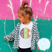 Load image into Gallery viewer, Ghost,Jack-o-lantern & Spider Monogram Tee