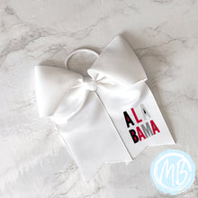 Load image into Gallery viewer, Alabama Block Bow