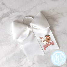 Load image into Gallery viewer, Tis the Season Tree Bow | Large Bow | Girl's Bow | Holiday | Christmas | Santa |