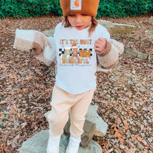 Load image into Gallery viewer, Most Wonderful Time of the Year Tee | Christmas | Toddler | Baby | Girl | Santa |