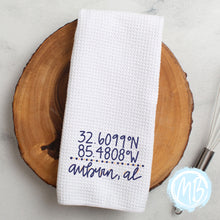 Load image into Gallery viewer, Auburn Coordinates Tea Towel | Fall Décor | Kitchen Towel | Hand Towel | Football |
