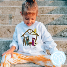 Load image into Gallery viewer, True Story Sweatshirt | Christmas | Toddler | Baby | Girl | Nativity |