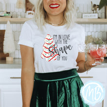 Load image into Gallery viewer, Shape of You Tee | Women | Christmas | Santa | Adult |