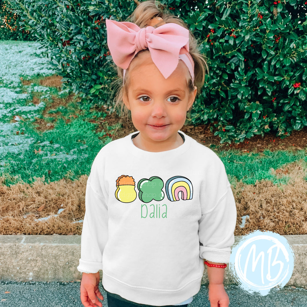Charms Trio Toddler & Youth Sweatshirt