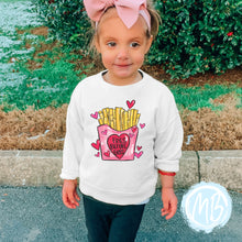 Load image into Gallery viewer, Fries Before Guys Toddler & Youth Sweatshirt