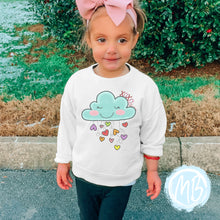 Load image into Gallery viewer, Cloud of Love Toddler & Youth Sweatshirt
