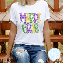 Load image into Gallery viewer, Mardi Gras Youth & Adult Tee
