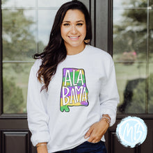 Load image into Gallery viewer, Alabama Mardi Gras Youth & Adult Sweatshirt
