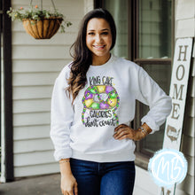 Load image into Gallery viewer, Kingcake Calories Don't Count Youth & Adult Sweatshirt
