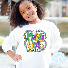Load image into Gallery viewer, Mardi Gras Y'all Toddler Sweatshirt