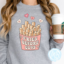 Load image into Gallery viewer, Fries Before Guys Adult Sweatshirt