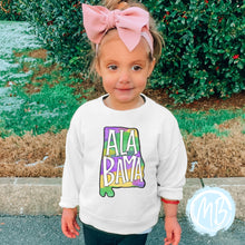 Load image into Gallery viewer, Alabama Mardi Toddler Sweatshirt