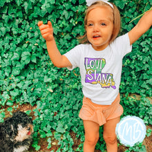 Load image into Gallery viewer, Louisiana Mardi Toddler & Youth Tee