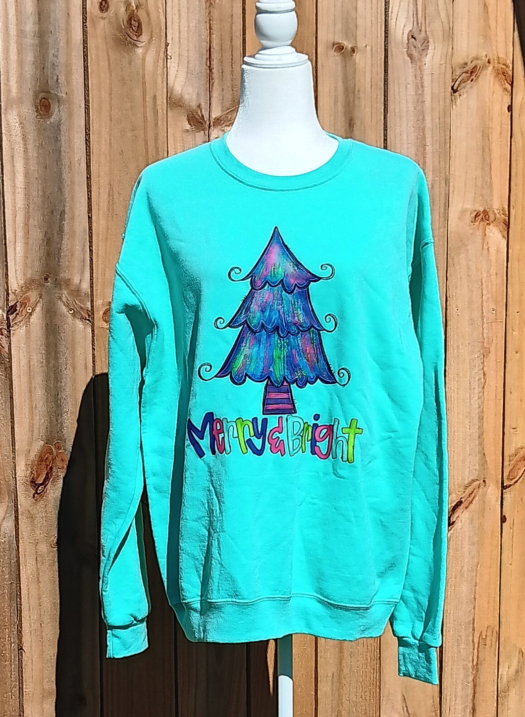 Merry & Bright Sweatshirt - Large