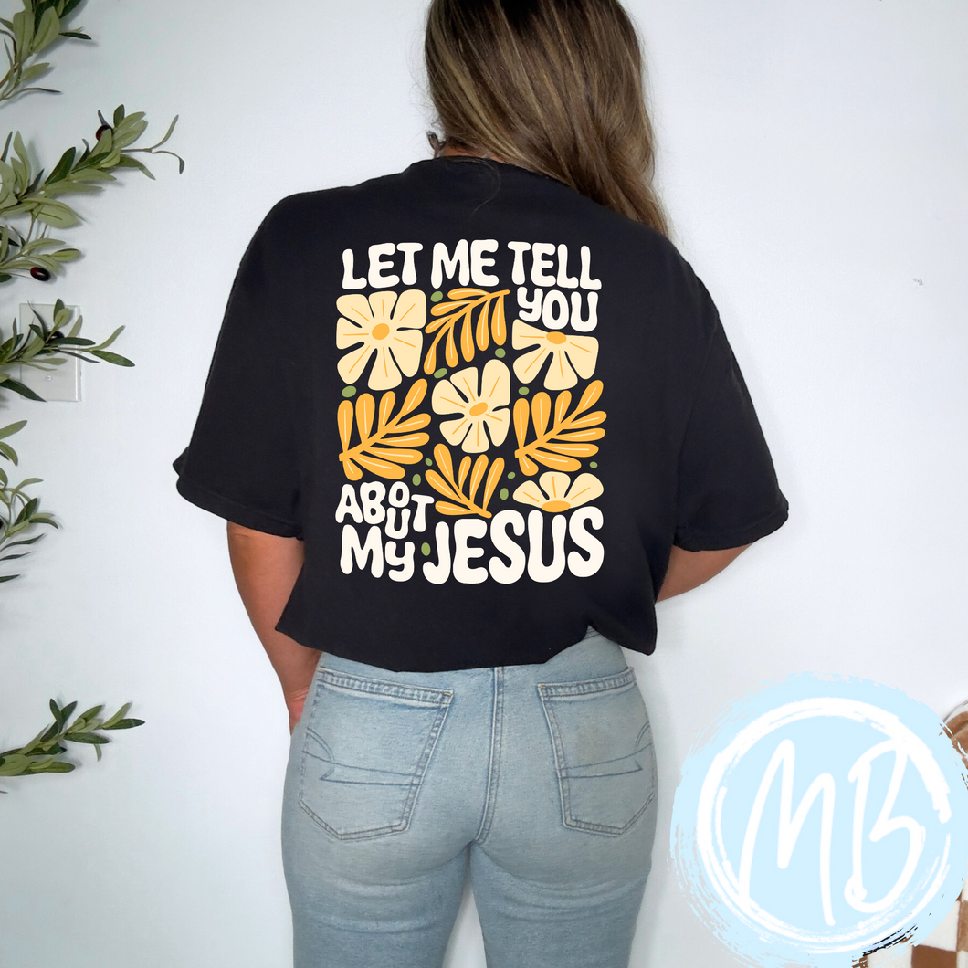 Ask Me About Jesus Tee