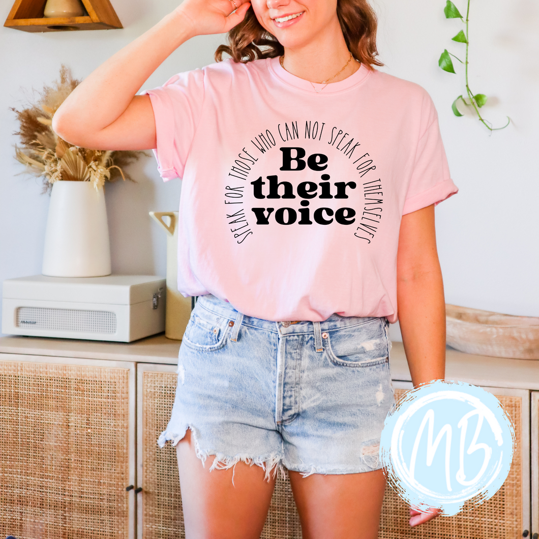 Be Their Voice Tee