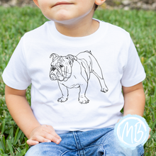 Load image into Gallery viewer, Bull Dog Tee or Sweatshirt
