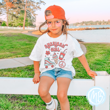 Load image into Gallery viewer, American Girl Tee | Toddler | 4th of July | Girl | USA | Youth | Summer |

